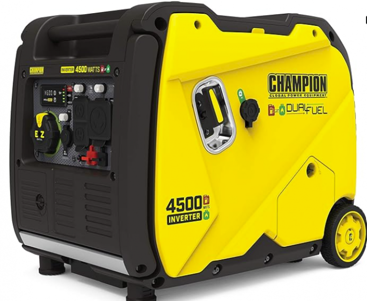 Champion Power Equipment 200988 4500-Watt Dual Fuel RV Ready